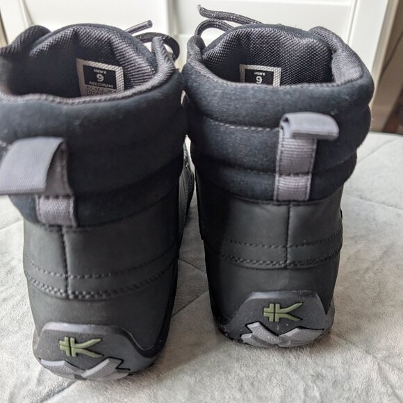 Kuru Quest trail hiking boots EUC men\'s Black sz, 9